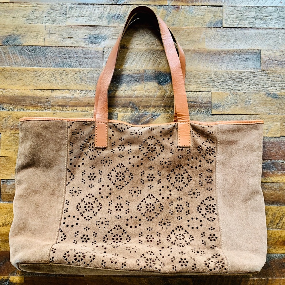 Anthropologie Suede Bag